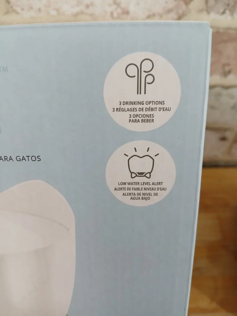 Catit Pixie Cat Drinking Fountain - White - with Extra Filters